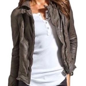 Muubaa goat leather jacket